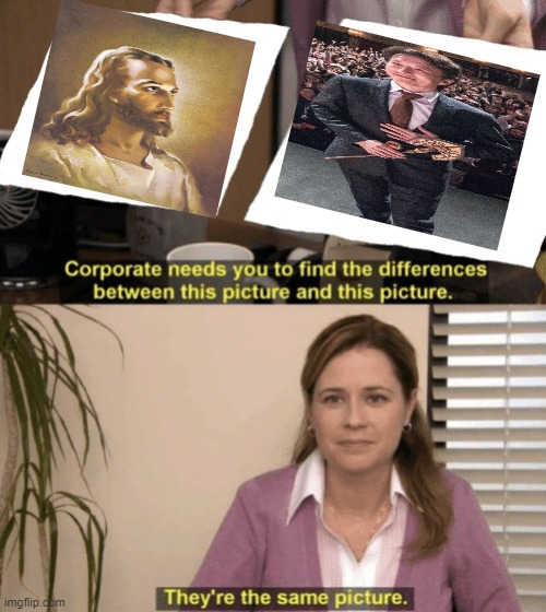 Araki = God | image tagged in corporate needs you to find the differences | made w/ Imgflip meme maker