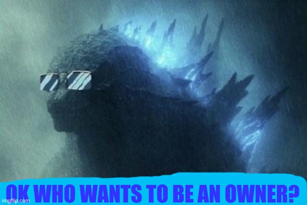 Just comment | OK WHO WANTS TO BE AN OWNER? | image tagged in go ahead guys | made w/ Imgflip meme maker