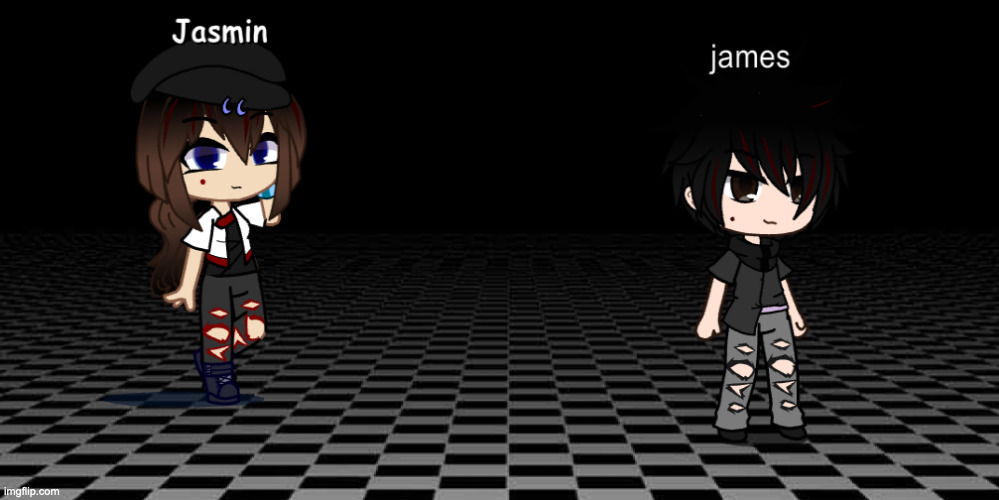 image tagged in jasmin and james | made w/ Imgflip meme maker