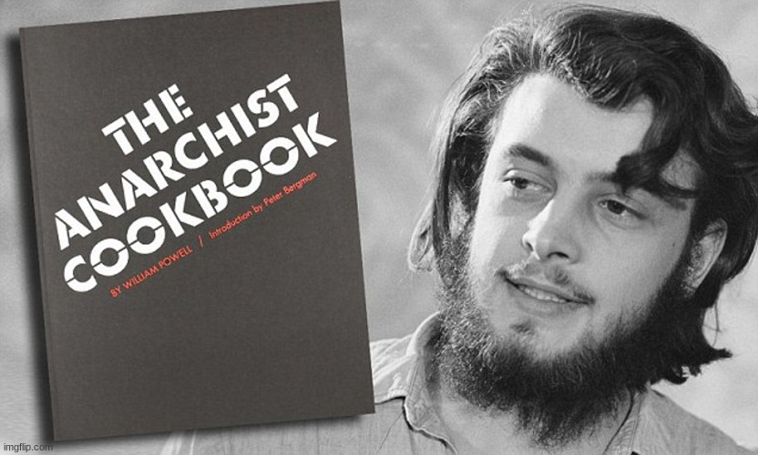 yo who wants the pdf file of the anarchist cookbook? i got 2 versions of it also | made w/ Imgflip meme maker