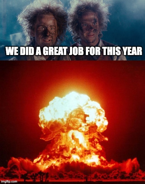 POV You will make survive when covid is done every new year | made w/ Imgflip meme maker