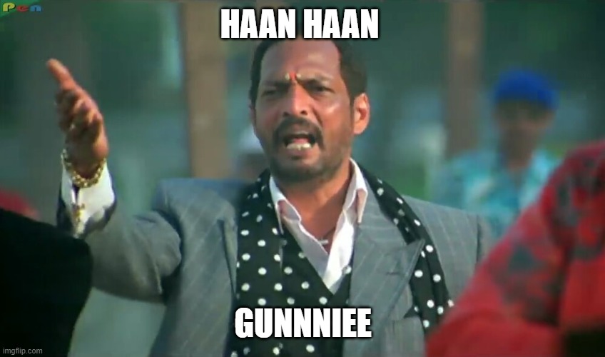 gunnie | HAAN HAAN; GUNNNIEE | image tagged in haan haan meme | made w/ Imgflip meme maker