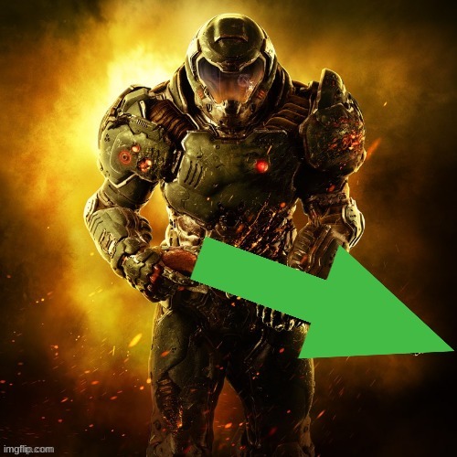 doomguy upvotes | image tagged in doomguy upvotes | made w/ Imgflip meme maker