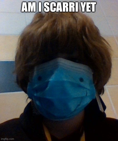 scarri honu | AM I SCARRI YET | image tagged in scarri honu | made w/ Imgflip meme maker