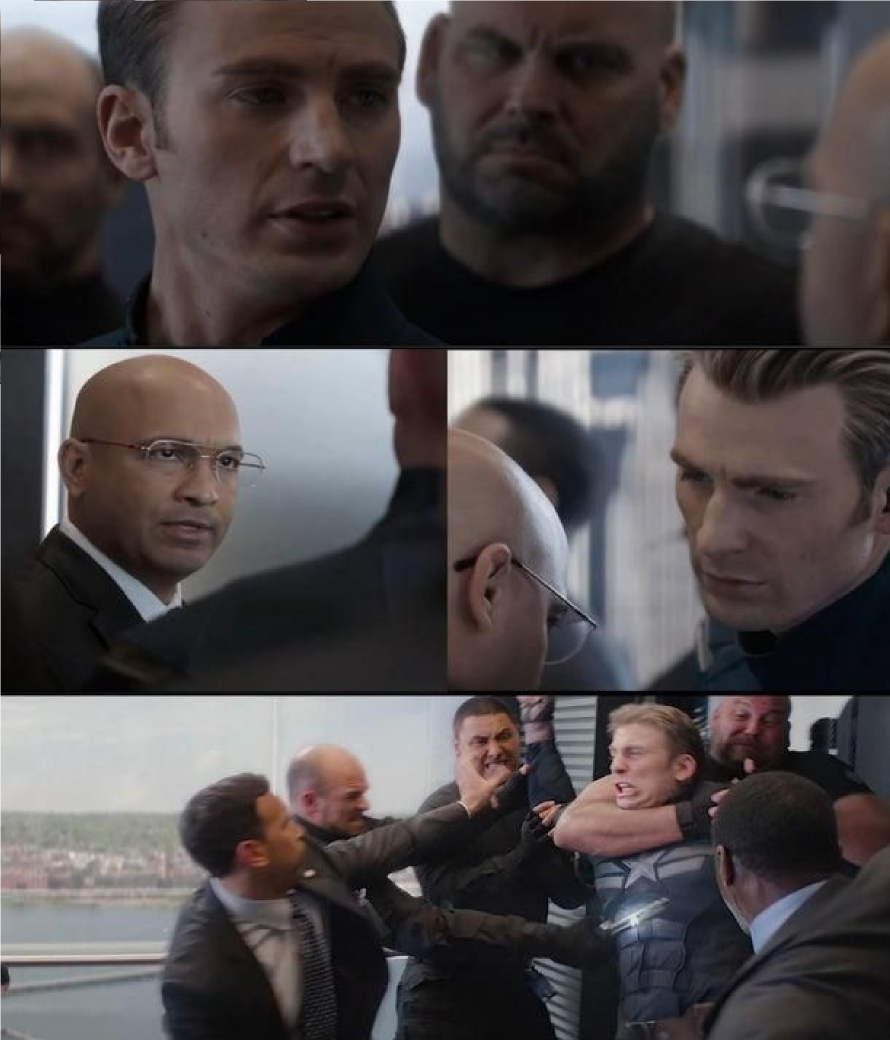 High Quality Captain america template Blank Meme Template