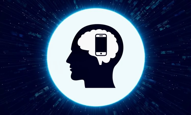 smart phone replaced brain Blank Meme Template