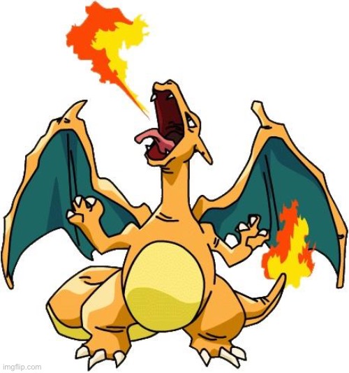 Yep this is fire | image tagged in charizard | made w/ Imgflip meme maker