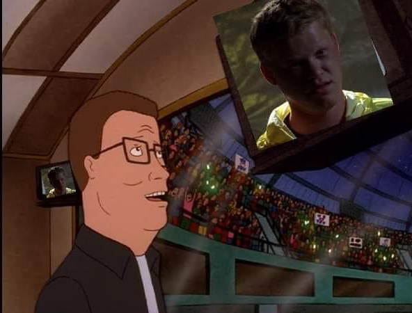 High Quality KOTH Hank hill hey that’s todd Blank Meme Template