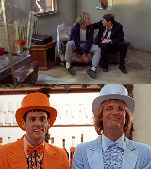 High Quality Dumb And Dumber Rags To Riches Blank Meme Template