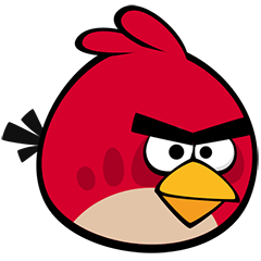 High Quality Angry Birds Red Blank Meme Template