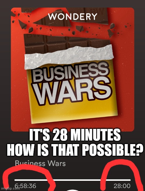  IT'S 28 MINUTES HOW IS THAT POSSIBLE? | made w/ Imgflip meme maker