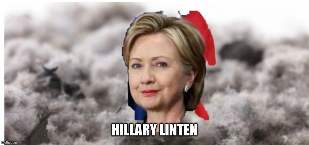 Hillary linten | HILLARY LINTEN | image tagged in hillary linten | made w/ Imgflip meme maker