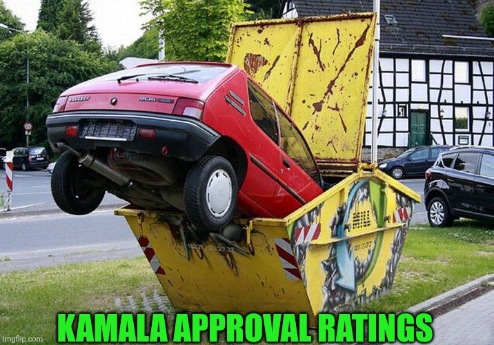 KAMALA APPROVAL RATINGS | made w/ Imgflip meme maker