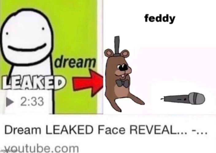 Dream Responds to Face Leak 