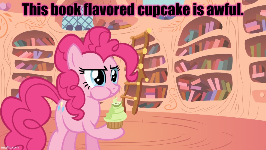 This book flavored cupcake is awful. | made w/ Imgflip meme maker