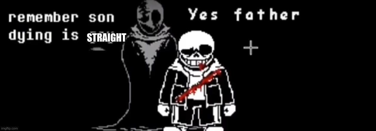 e | STRAIGHT | made w/ Imgflip meme maker
