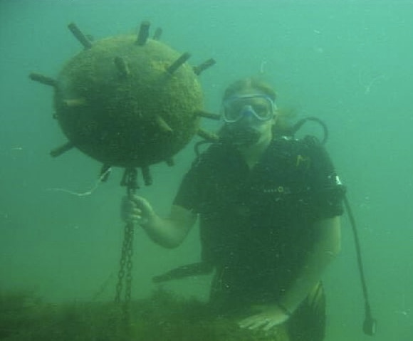 High Quality Underwater Mine Blank Meme Template