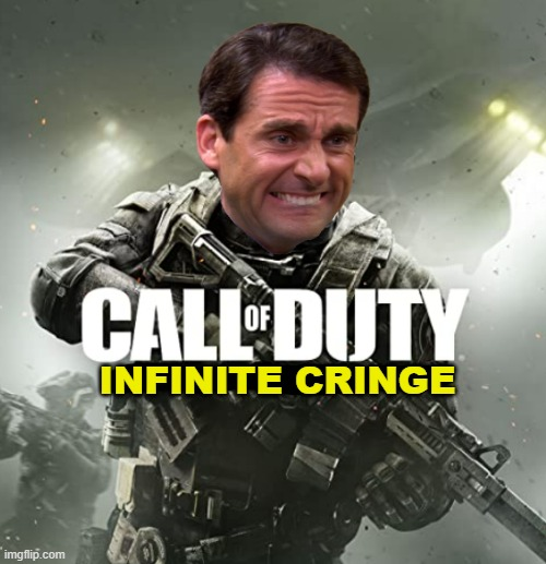 Call of Duty Infinite Cringe Blank Meme Template