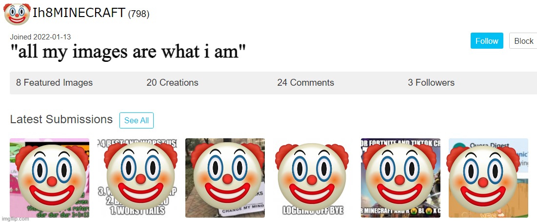 "all my images are what i am" | made w/ Imgflip meme maker