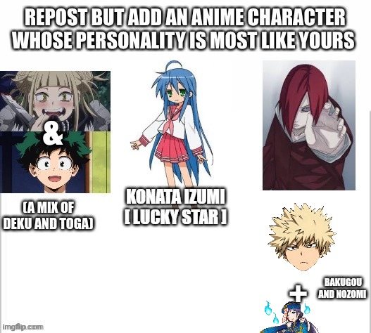 +; BAKUGOU AND NOZOMI | made w/ Imgflip meme maker