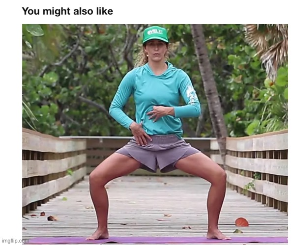 Yoga flirt | image tagged in yoga | made w/ Imgflip meme maker