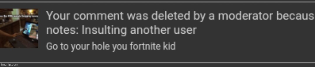 lol, Ih8MINECRAFT flagged shit | made w/ Imgflip meme maker