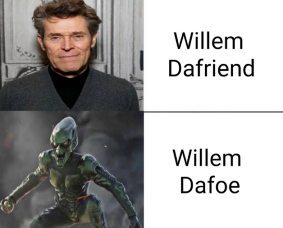 Willem Blank Meme Template