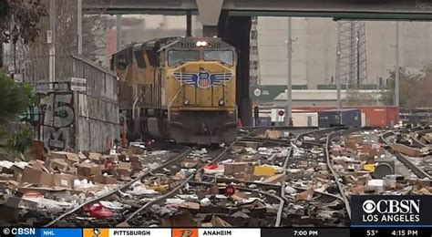 High Quality LOS ANGELES TRAIN LOOTING Blank Meme Template