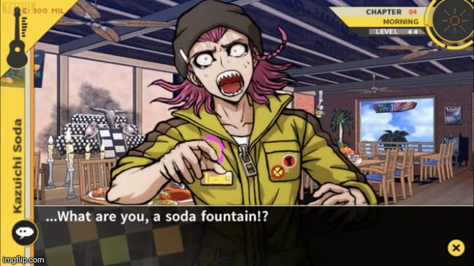 this is coming from the guy named 'Kazuichi Souda' | made w/ Imgflip meme maker