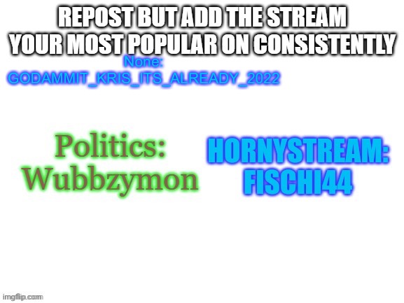 None:
GODAMMIT_KRIS_ITS_ALREADY_2022 | made w/ Imgflip meme maker