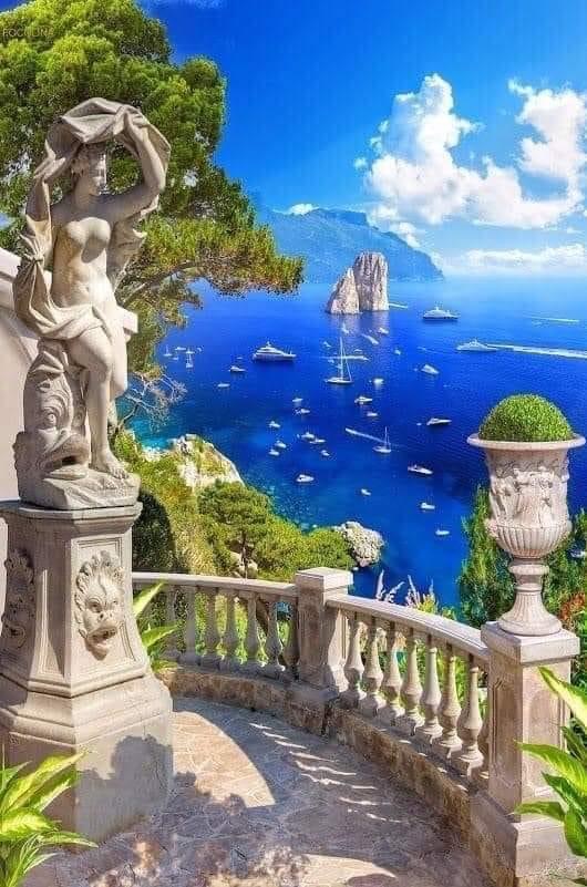 Capri Italy Blank Meme Template