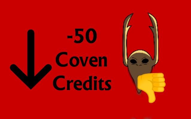 -50 coven credits Blank Meme Template