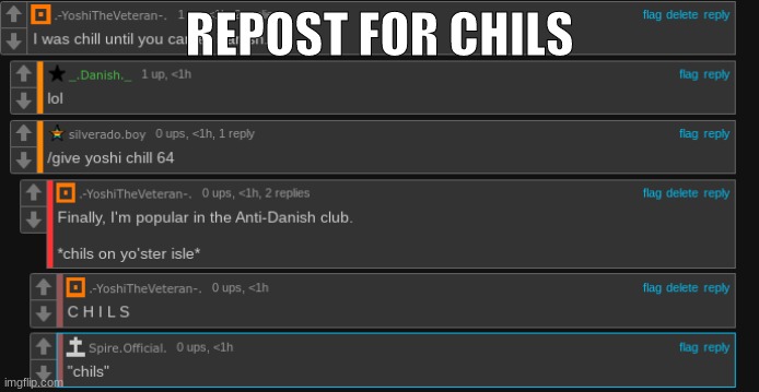 REPOST FOR CHILS | made w/ Imgflip meme maker