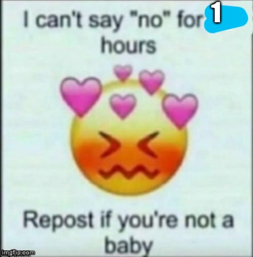 1 | made w/ Imgflip meme maker
