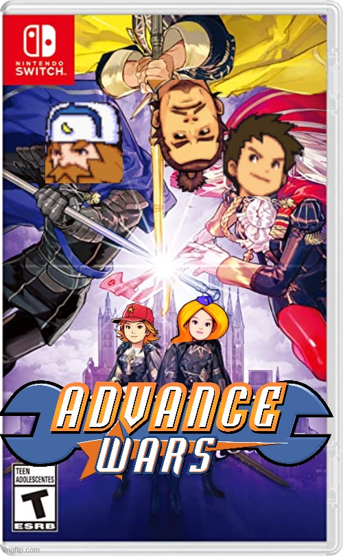 Fire Emblem Houses more like Advance Wars | image tagged in fire emblem | made w/ Imgflip meme maker