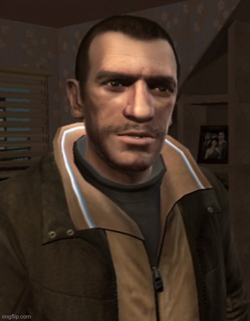 Niko Bellic | image tagged in niko bellic | made w/ Imgflip meme maker