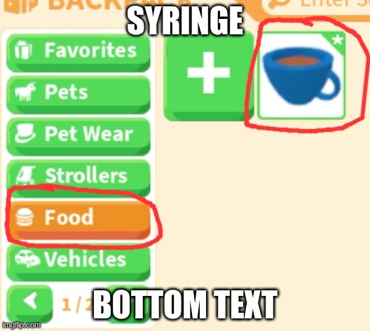syringe | SYRINGE; BOTTOM TEXT | image tagged in this image is totally not cursed | made w/ Imgflip meme maker