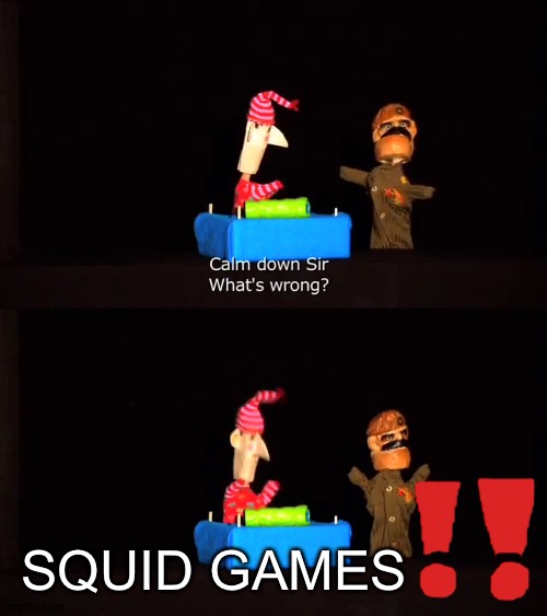 beeshu's nightmares | SQUID GAMES | made w/ Imgflip meme maker