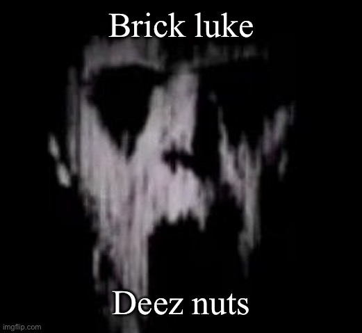 Brick luke; Deez nuts | made w/ Imgflip meme maker