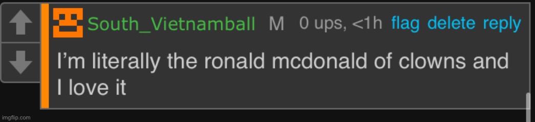 ronal mcdonal | image tagged in sexual assault | made w/ Imgflip meme maker