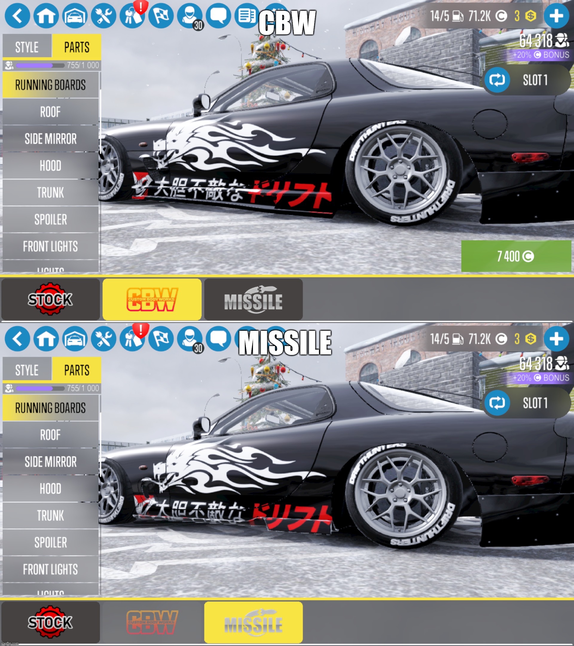 CBW or MISSILE? | CBW; MISSILE | made w/ Imgflip meme maker