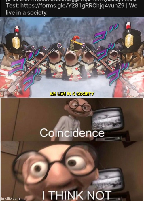 image tagged in coincidence i think not | made w/ Imgflip meme maker