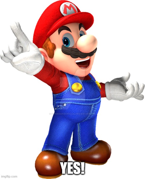 Mario Thumbs Up Meme Generator