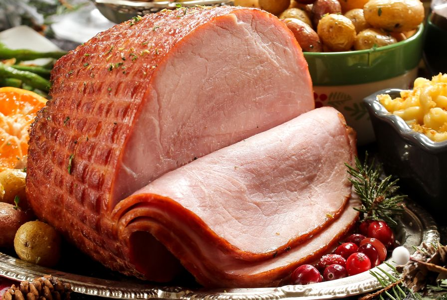 High Quality ham dinner Blank Meme Template