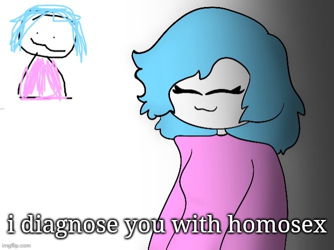 Bon (thaks Cinna lel) | i diagnose you with homosex | image tagged in bon thaks cinna lel | made w/ Imgflip meme maker