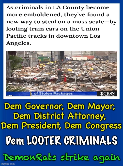 The World, according to Democrats | Dem Governor, Dem Mayor, 
Dem District Attorney, 
Dem President, Dem Congress; Dem LOOTER CRIMINALS; DemonRats strike again | image tagged in memes,their politicians are theives and liars,the constituents are lying theives,good is bad bad is good,its their bizarro world | made w/ Imgflip meme maker