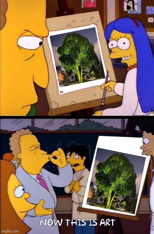 Tree broccoli | image tagged in now this is art,tree,broccoli,comment section,comments,memes | made w/ Imgflip meme maker
