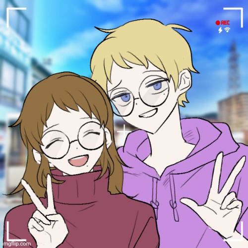 Me and h e r (sayore) | made w/ Imgflip meme maker