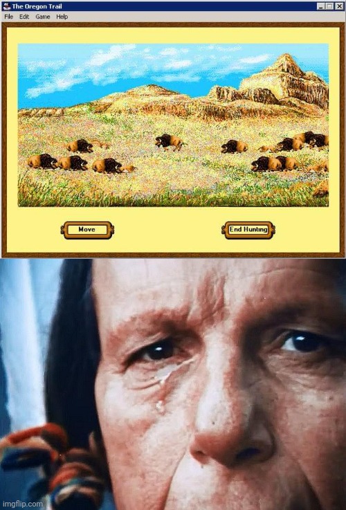 Oregon trail | image tagged in oregon trail | made w/ Imgflip meme maker