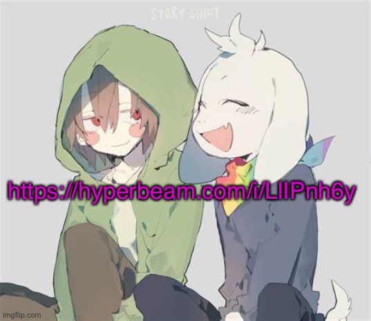 Watch me be terrible a GD | https://hyperbeam.com/i/LlIPnh6y | image tagged in asriel and chara temp | made w/ Imgflip meme maker